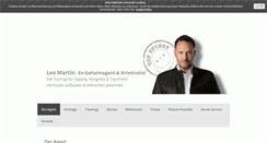 Desktop Screenshot of leo-martin.de